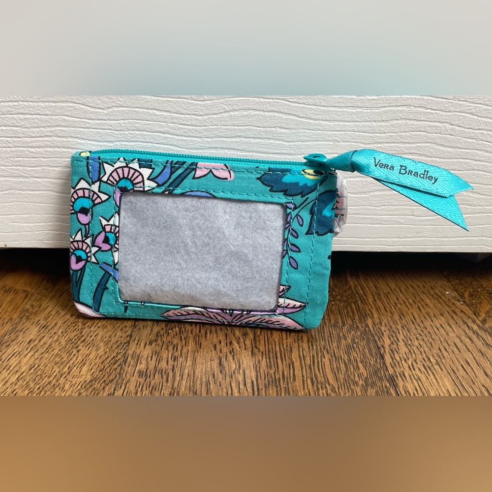 Vera Bradley Zip ID Case. Brand new with tags and tissue attached. A great gift!